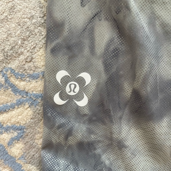 Lululemon Seawheeze Swift Speed High-Rise Crop 21" Elation Foil Diamond Dye Gunm - Picture 5 of 13